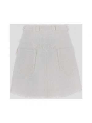 Mini spódniczka Balmain biała