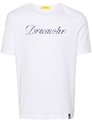 Raštuotas medvilninis marškinėliai Drumohr