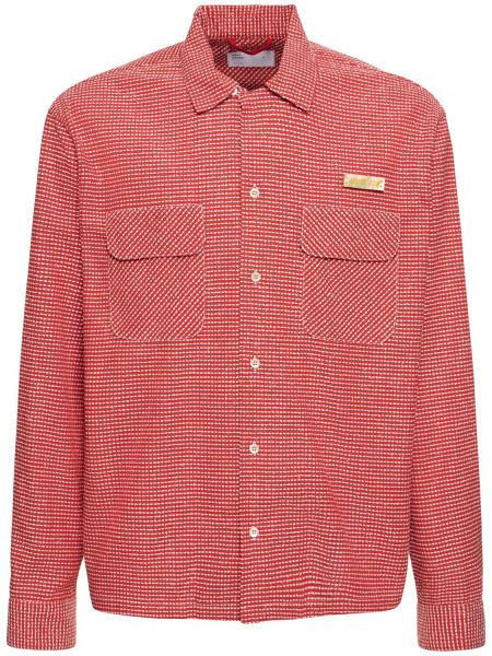 Camisa de algodón 4sdesigns rojo