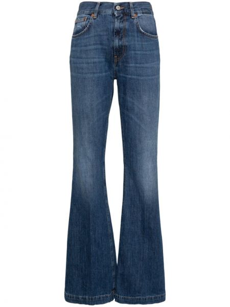 Zvonové džíny s vysokým pasem Dondup