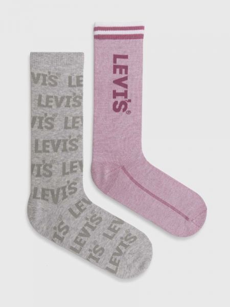 Čarape Levi's® ružičasta
