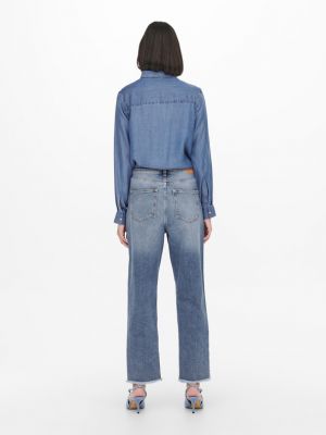 Straight jeans Jacqueline De Yong blau