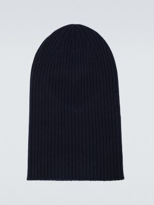 Vlnená čiapka s kapucňou Loewe čierna