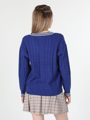 Синій пуловер Colin's