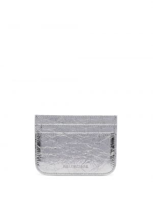 Peněženka Balenciaga stříbrná