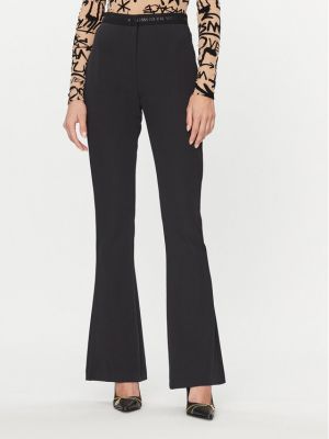 Pantaloni slim fit Versace Jeans Couture negru