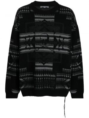 Kašmira džemperis Mastermind World melns