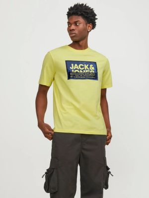 Жовта футболка Jack & Jones