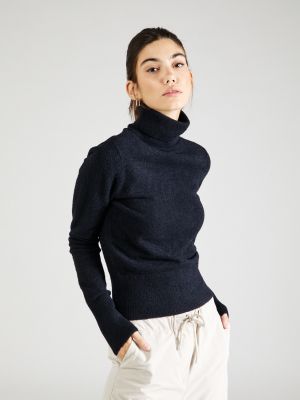 Меланжов пуловер Catwalk Junkie черно