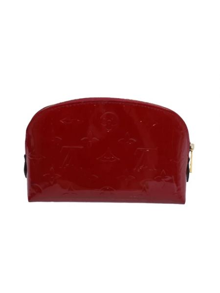 Bolso clutch de cuero Louis Vuitton Vintage rojo
