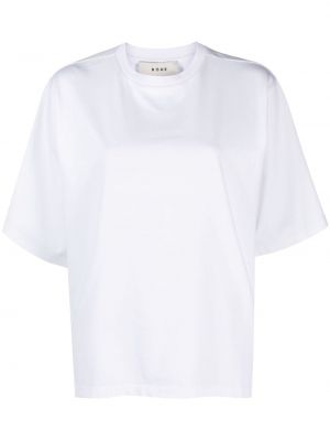 Medvilninis marškinėliai Róhe balta