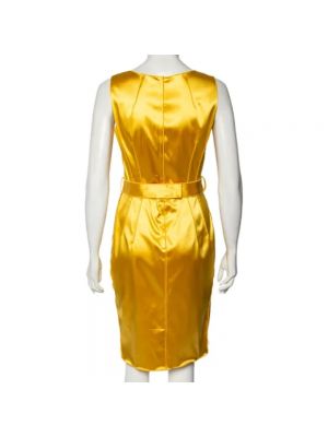 Kleid Dolce & Gabbana Pre-owned gelb