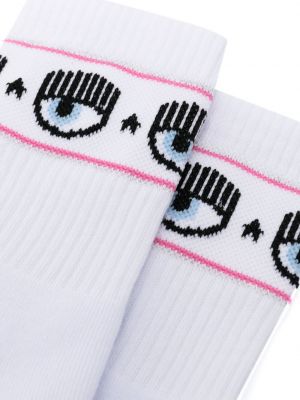 Ponožky Chiara Ferragni bílé