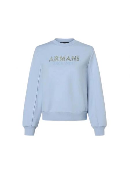 Sweatshirt Armani Exchange blau