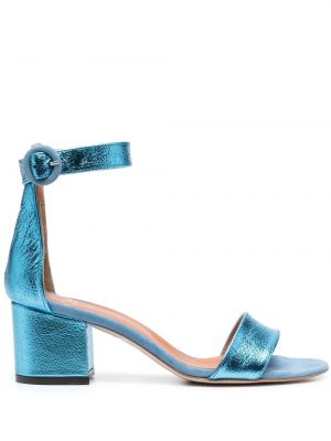 Kožené sandále Paul Warmer modrá