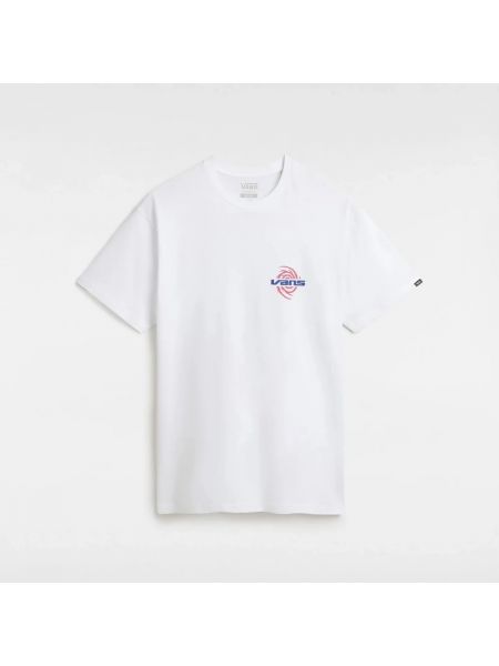 Camiseta manga corta de cuello redondo Vans blanco