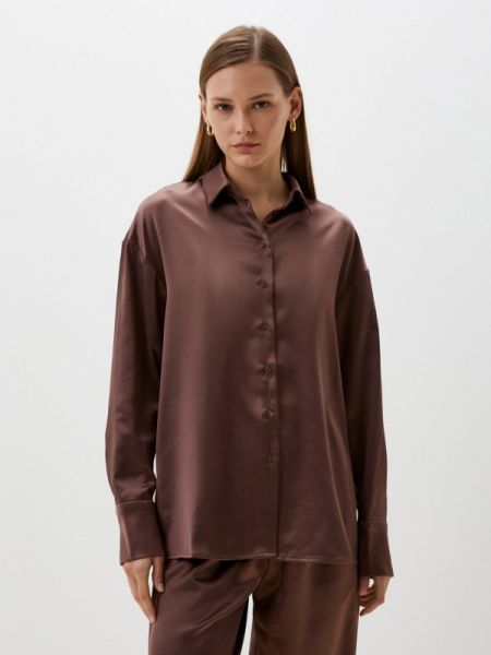Блузка Zarina коричневая