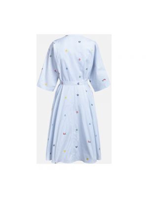 Mini vestido Kenzo azul