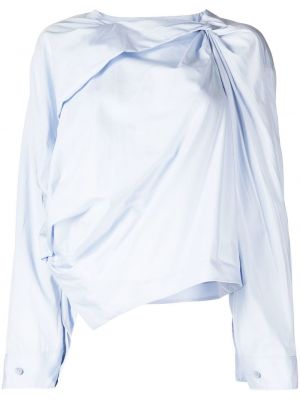 Asymmetrische hemd mit drapierungen Jnby