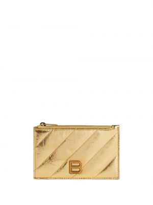 Steppelt pénztárca Balenciaga aranyszínű