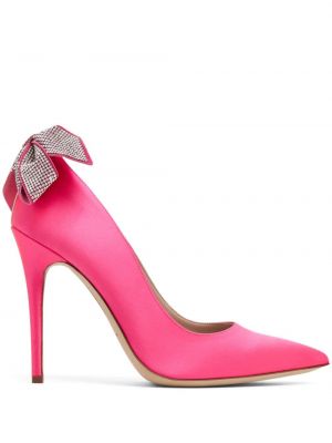 Полуотворени обувки с панделка Sjp By Sarah Jessica Parker розово