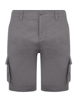 „cargo“ stiliaus kelnės Threadbare pilka