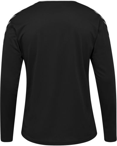 Tričko s dlhými rukávmi Hummel čierna