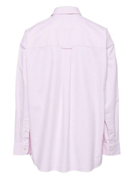 Kokvilnas krekls Studio Nicholson rozā