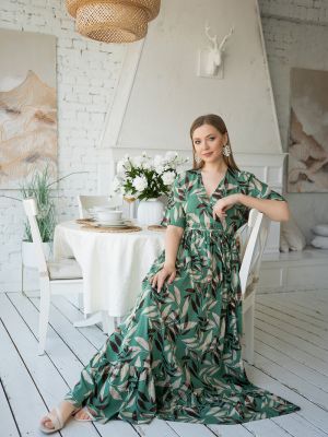 Платье Петербургский Швейный Дом зеленое