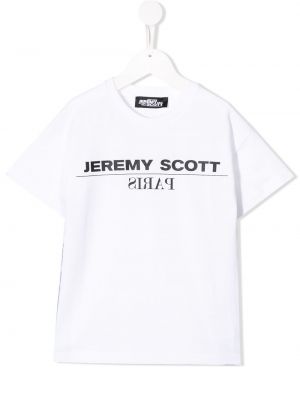 T-skjorte for jenter Jeremy Scott Junior hvit