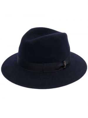 Filz mütze Borsalino blau