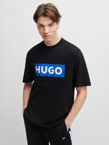Camiseta de algodón manga corta Hugo