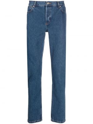 Slank jeans med normal passform A.p.c. blå