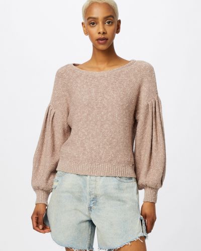 Пуловер Abercrombie & Fitch розово