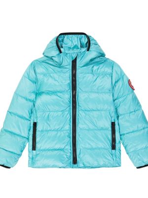 Dunjakke for gutter Canada Goose Kids blå