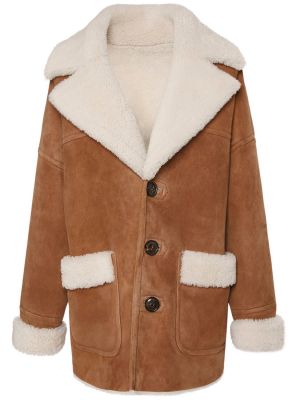 Płaszcz oversize Dsquared2 brązowy