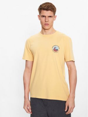 T-shirt Quiksilver jaune