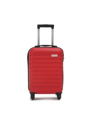 Bőrönd Semi Line piros