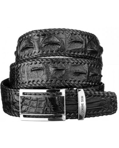 Кожаный ремень Crocodile Leather