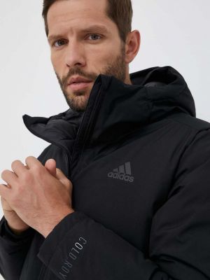 Czarna kurtka puchowa Adidas
