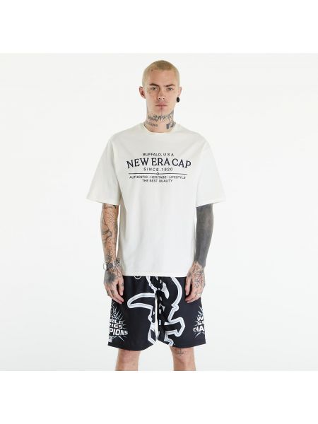 Oversized tričko New Era bílé