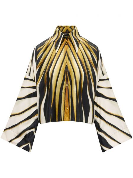 Skjorte Roberto Cavalli guld