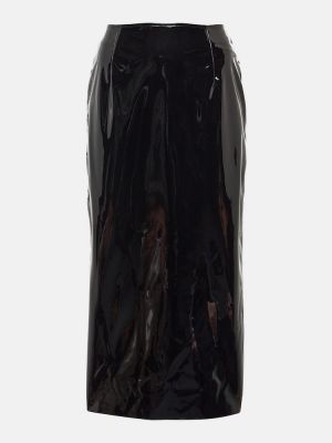 Midi sukňa Alessandra Rich čierna