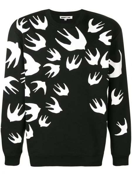 Sweatshirt Mcq Swallow svart