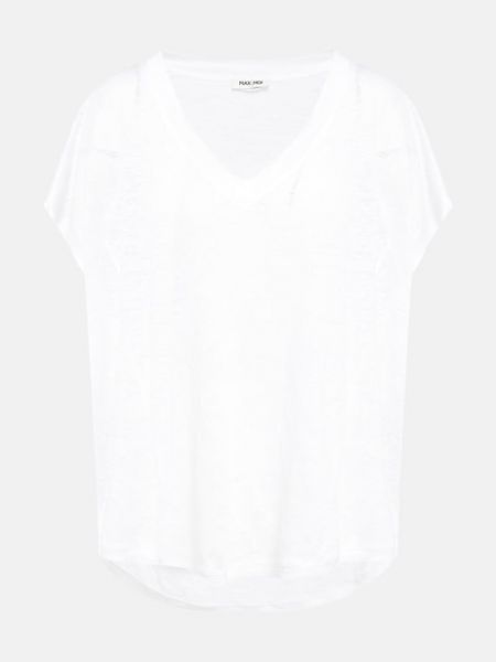 Льняная рубашка Max & Moi белая