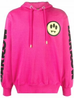 Blixtlås hoodie Barrow rosa