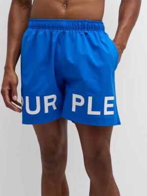 Мужские шорты для плавания с логотипом All Around PURPLE