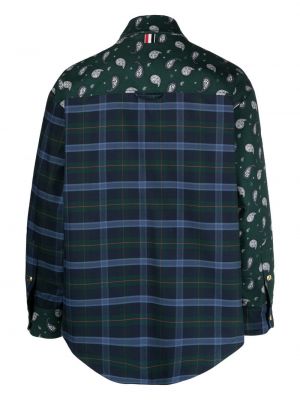 Oversize krekls Thom Browne zaļš