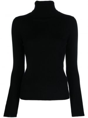 Кашмирен пуловер Allude черно