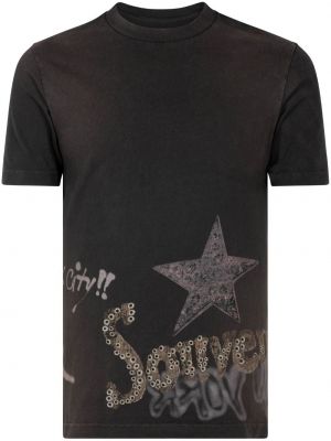 Тениска Travis Scott черно